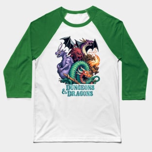 Dungeons & Dragons Baseball T-Shirt